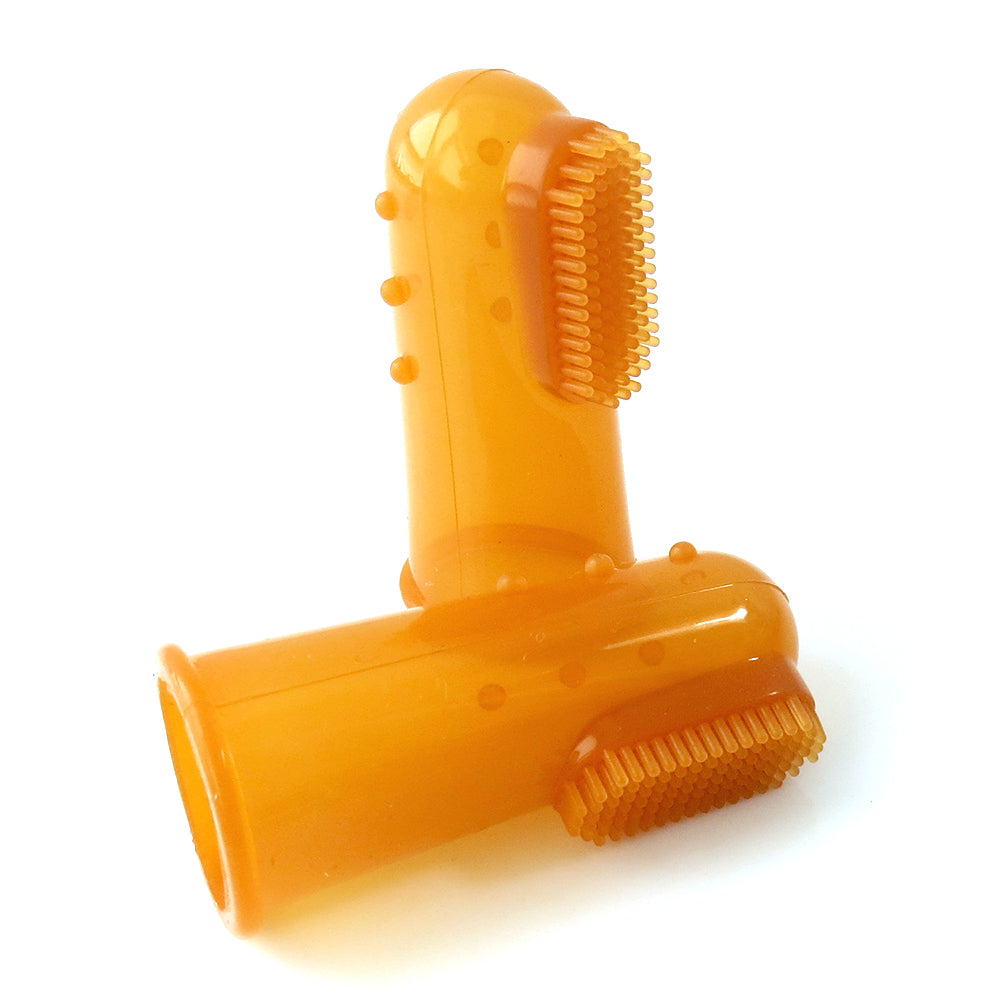 Natural Silicone Finger Toothbrush for Pets