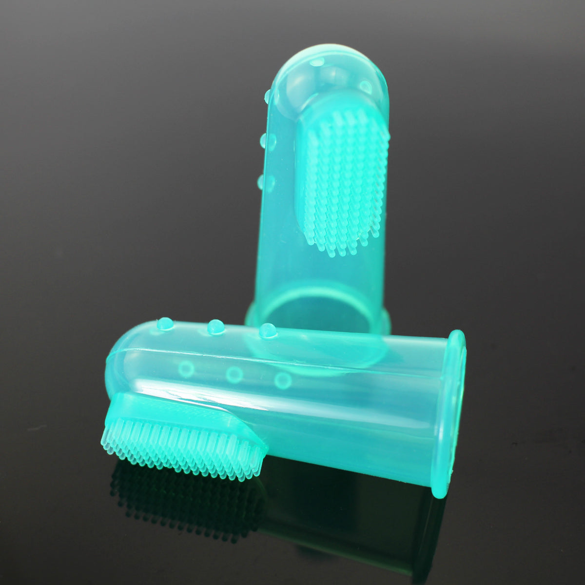 Natural Silicone Finger Toothbrush for Pets