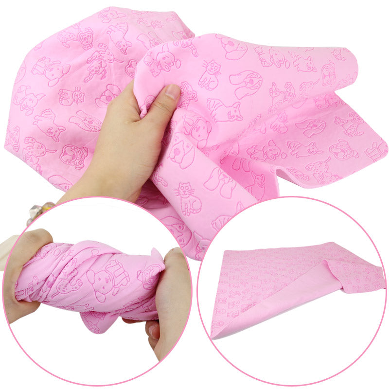 Soft Absorbent Deer Skin Towel for Pets and Cars